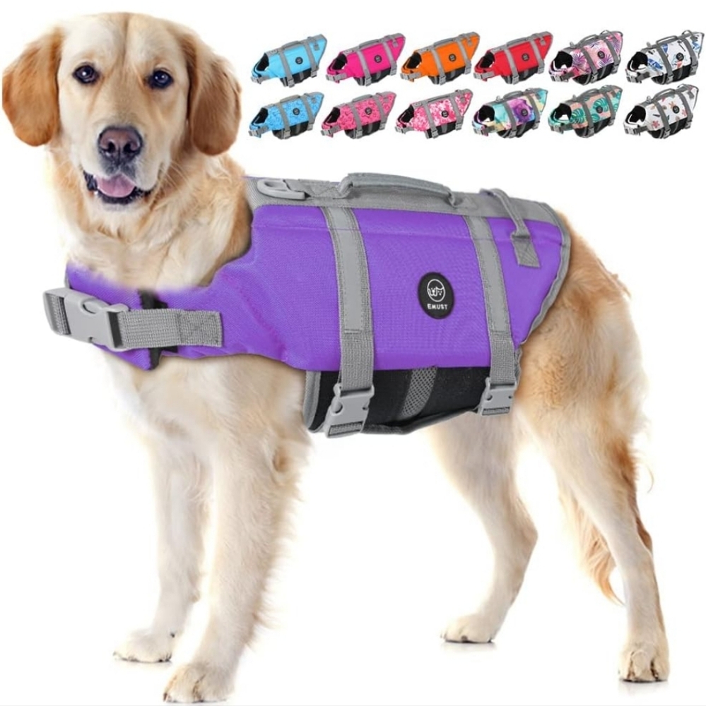 NWOT must Dog high buoyancy swimming vest, for boating, the lake, beach, XXL